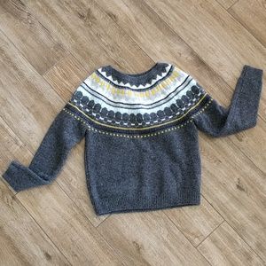 Fair Isle Gap Sweater